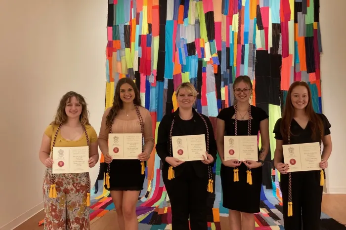 Kappa Pi 2025 Inductees