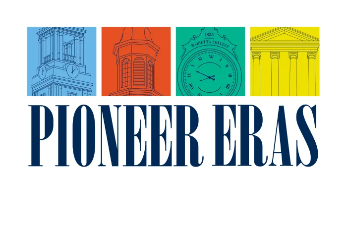 Homecoming 2026 Pioneer Eras logo