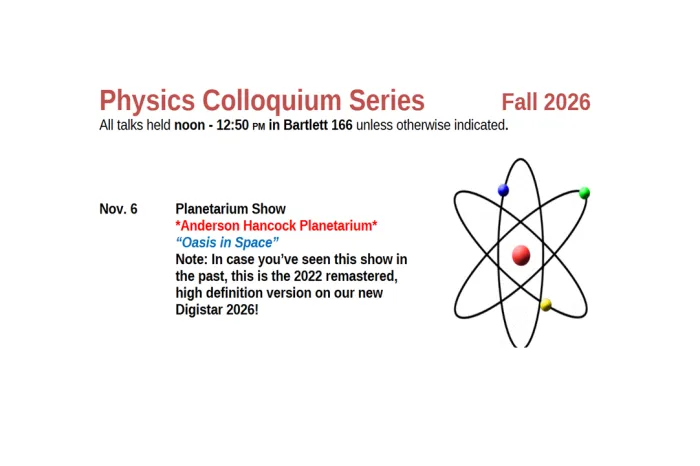 Physics Colloquium