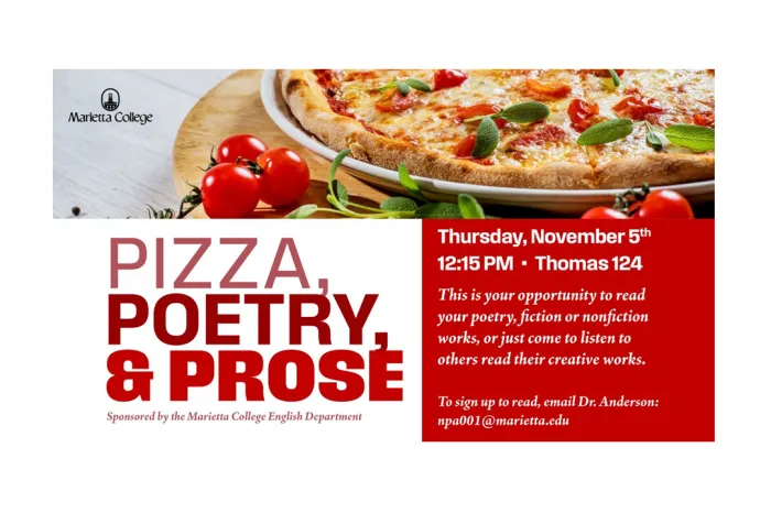 Pizza poetry and prose