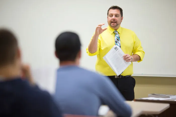 Rick Smith teaching class