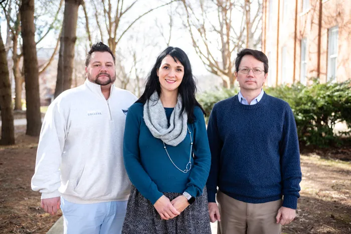 Harness winners 2019 Harness Award Winners - Rick Smith, Sara Rosenstock and Dennis Kuhl
