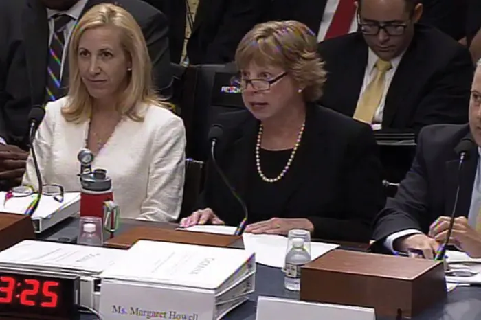 Peg Howell testifying before Congress