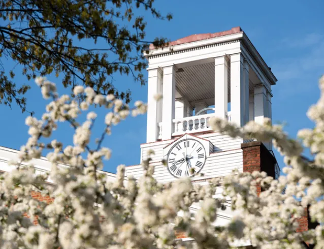Erwin Tower in the spring