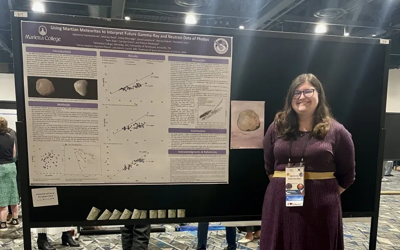 Adrienne Hammontree Presenting at the LPSC