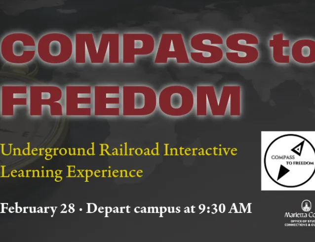 Compass to Freedom Event Flyer