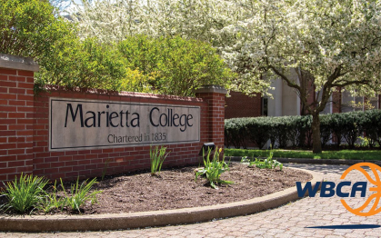 Marietta College entrance sign