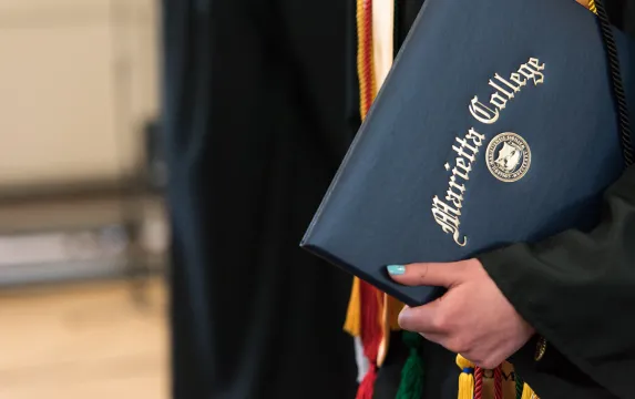 Commencement diploma