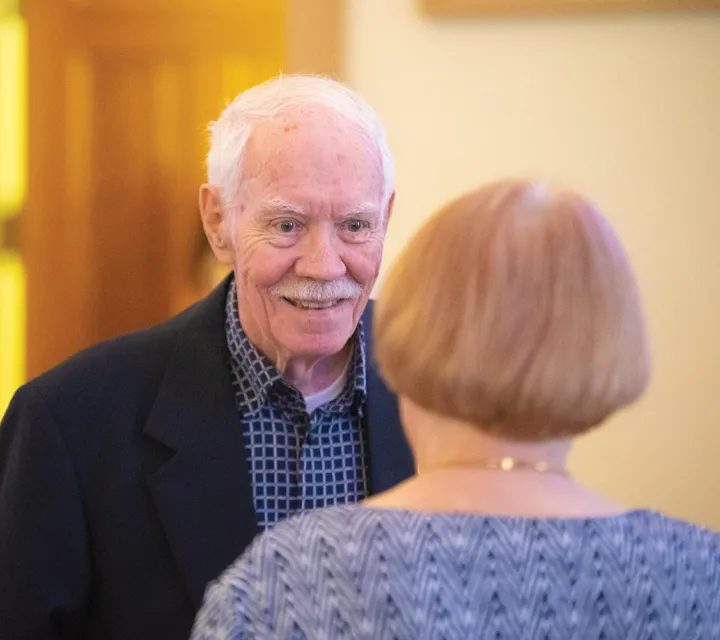 Jack Iams '51 of Marietta College