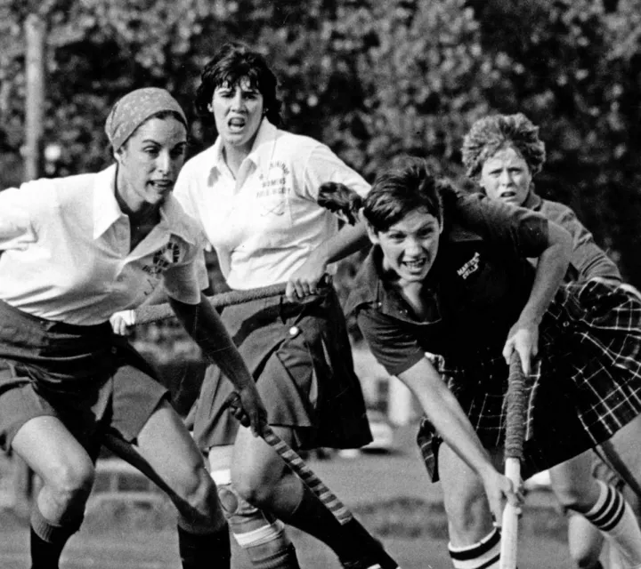 Women's field hockey early 1980s