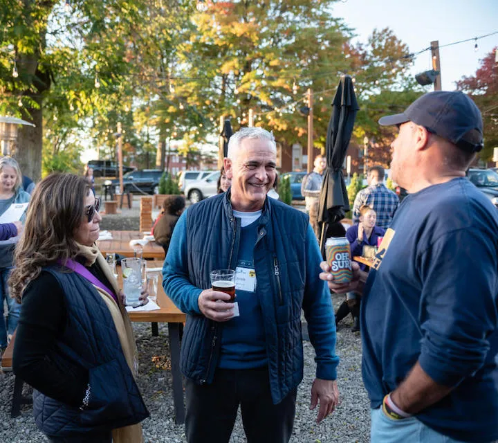 Marietta College alumni during homecoming.