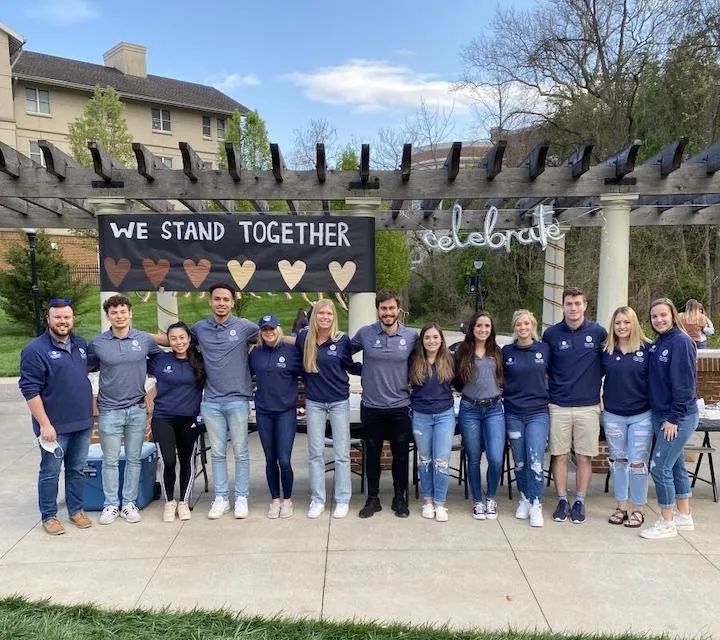 Marietta College students at the Office of Diversity and Inclusion's Celebration of Diversity