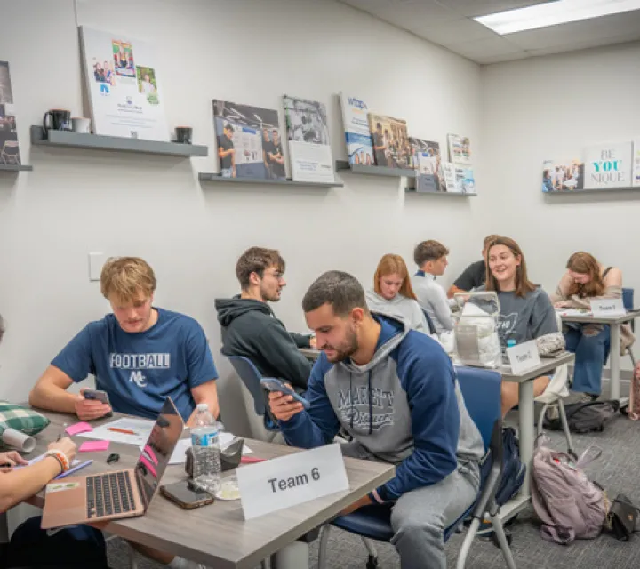 Entrepreneurship students