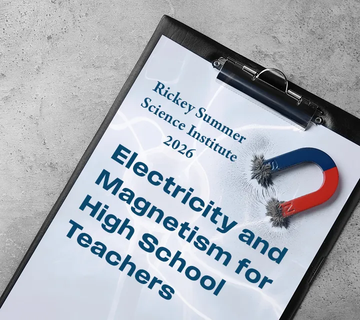 Rickey Summer Science Institute 2026