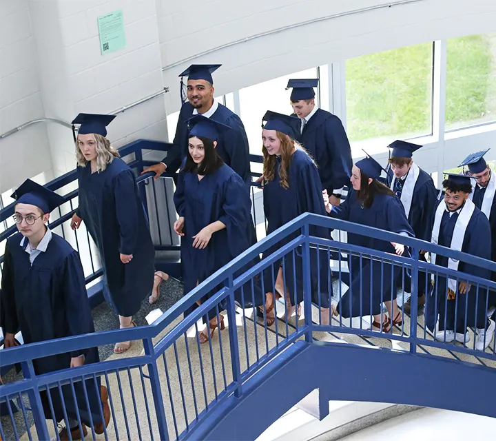 Commencement procession