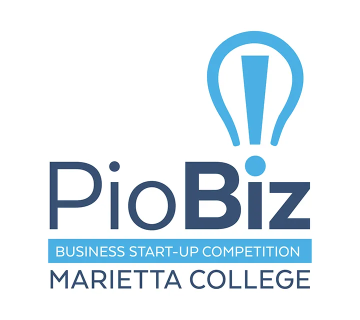 PioBiz text logo with graphic lightbulb with exclamation mark inside