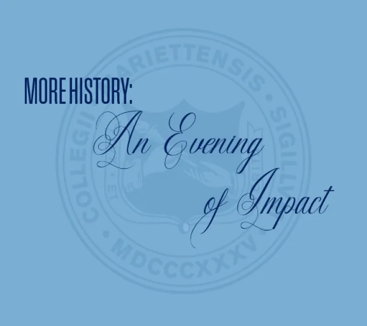 More History: An Evening of Impact logo