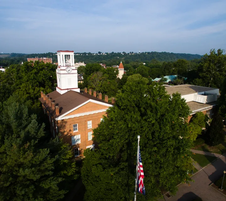 Erwin Tower from the air