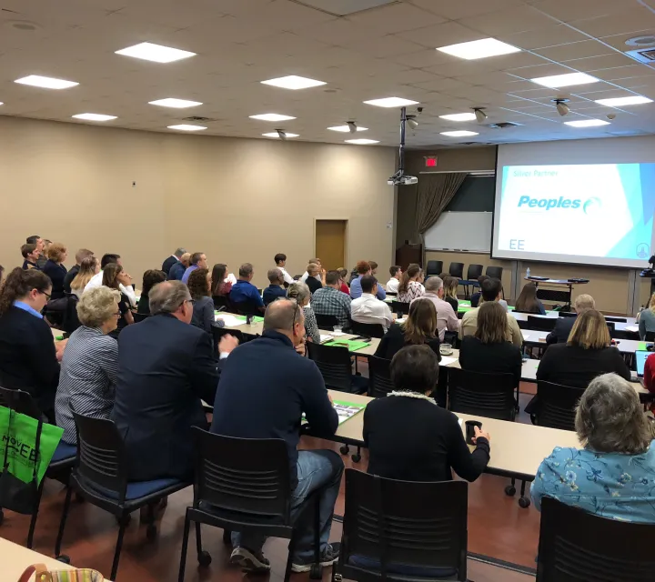 2018 Mid Ohio Valley Entrepreneurship Expo in the Cooper Auditorium