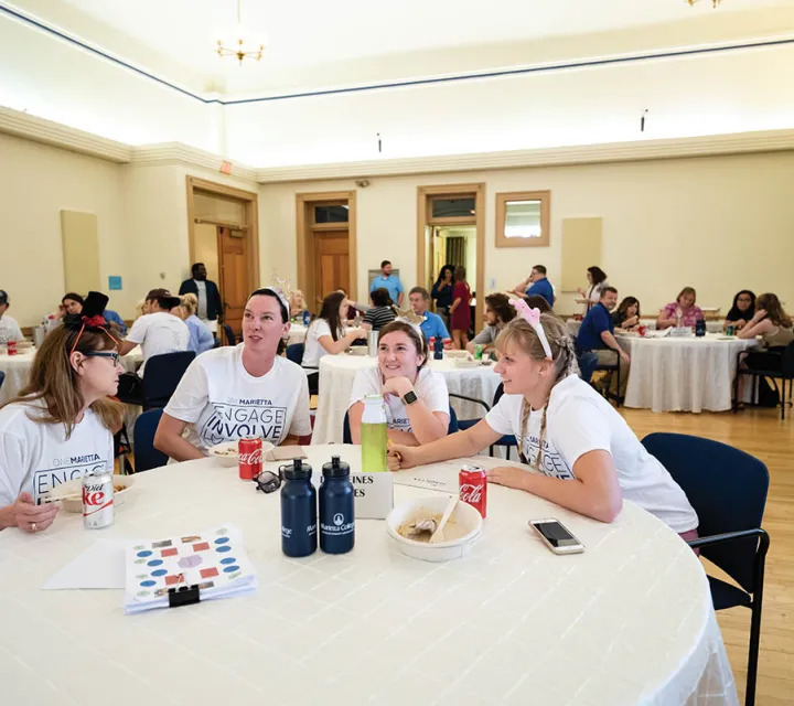 Tacos and Trivia in the Andrews Hall Great Room