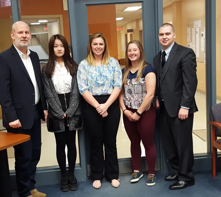 A group shot of Marietta Colleges ODE membership 2018