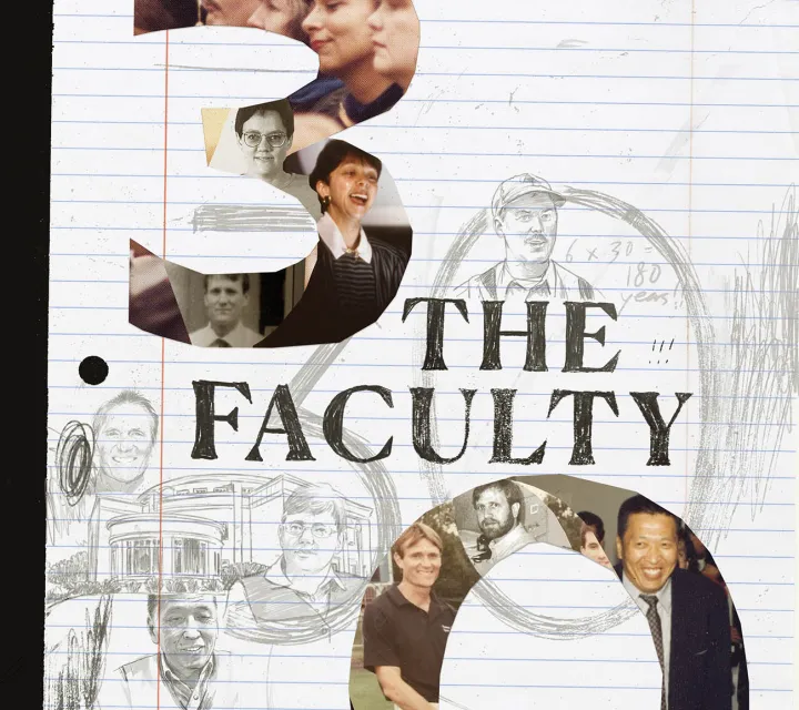 Opening sketch for 1989 30 years of teaching story