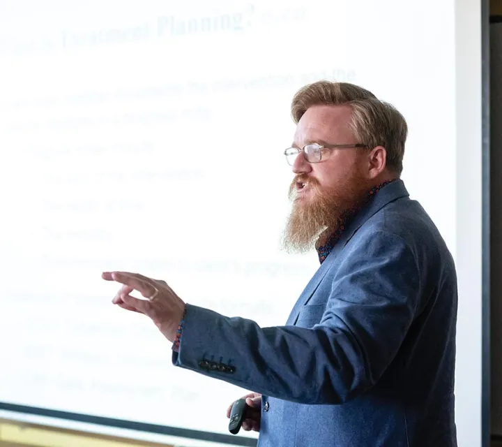 Dr. Michael Williams is Marietta College’s Director for the new Clinical Mental Health Counseling Graduate Program