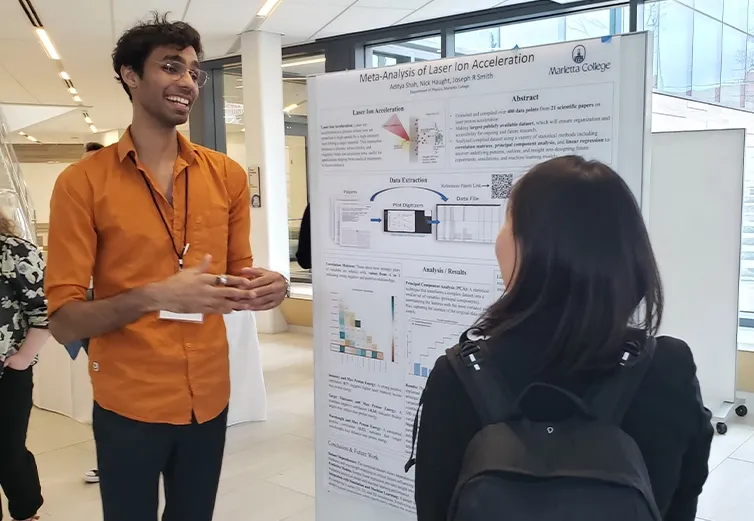 Aditya Shah ’25 (Birjunj, Nepal): Meta-Analysis of Laser-Ion Acceleration.