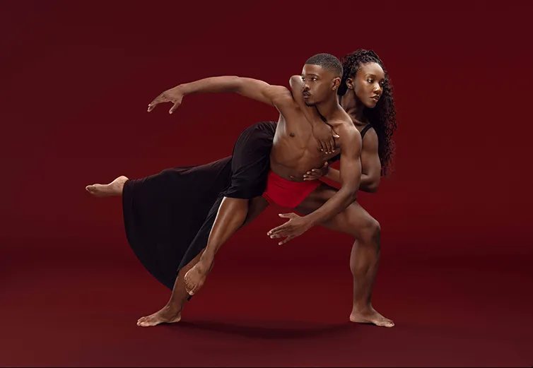 Ailey IIs Adanna Smalls and Vic E. Davis. Photo by Nir Arieli
