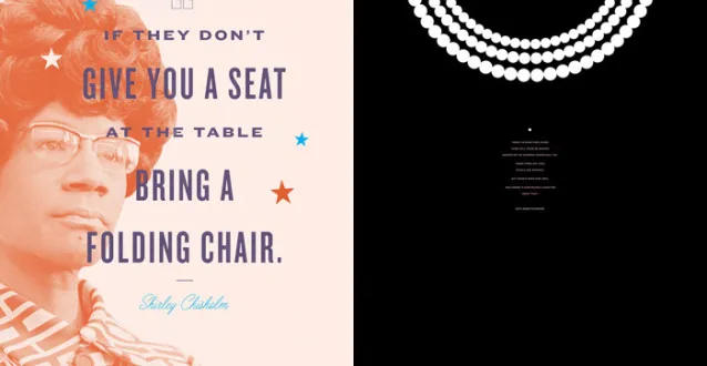 Sample of posters from the event