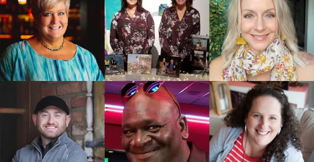 Collage of the finalists