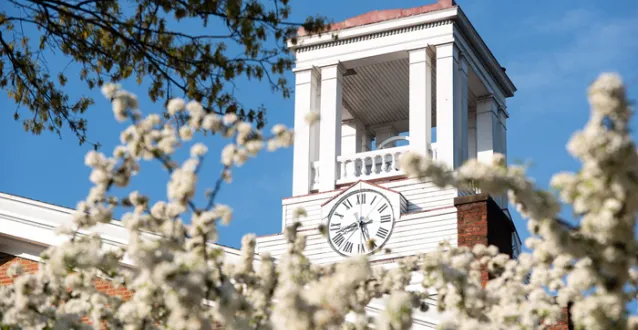 Erwin Tower in the spring