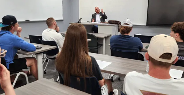 Students hear about writing better 