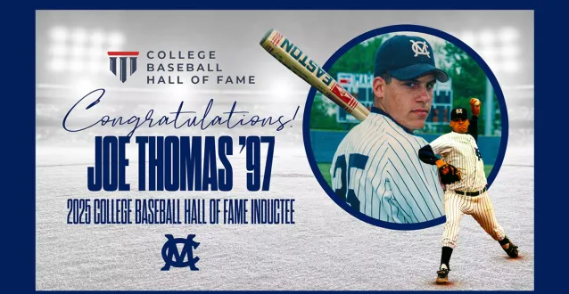 Joe Thomas '97- Hall of Fame inductee