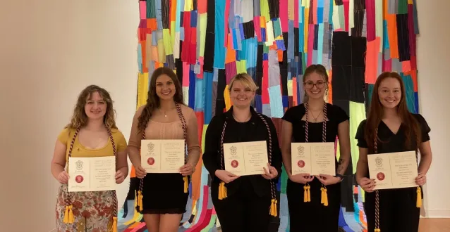 Kappa Pi 2025 Inductees