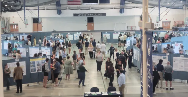 All Scholars Day attendees stand in the DBRC