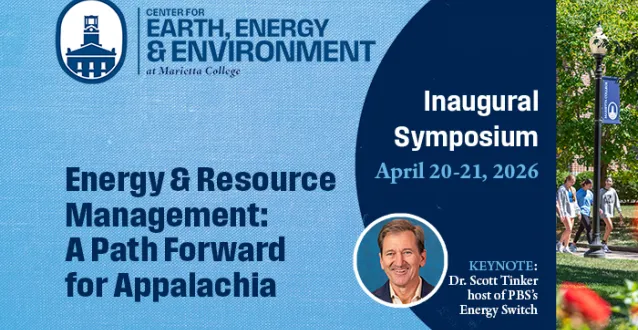 Symposium Invitation for Energy & Resource Management: A Path Forward for Appalachia