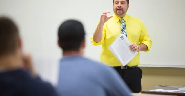 Rick Smith teaching class