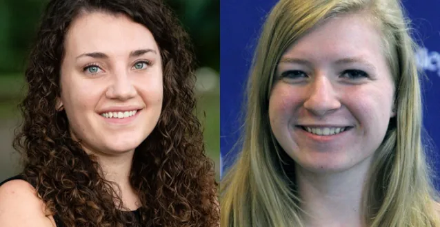 Headshots of Quinci Jones and Alyssa Prince