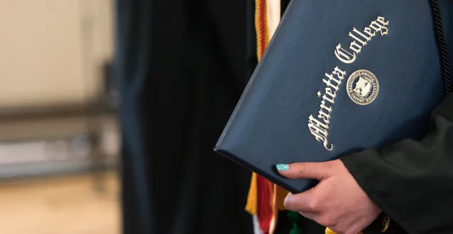 Commencement diploma