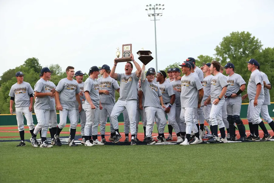 Marietta’s Etta Express won the Ohio Athletic Conference and took second in the NCAA Division III baseball regional, finishing the season with an impressive 38-6 record.